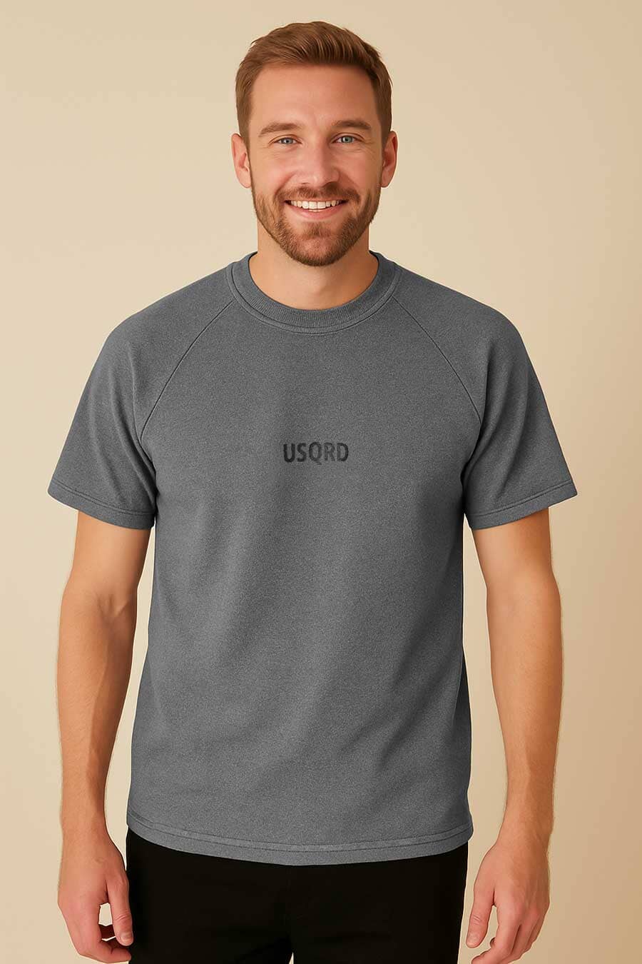 USQUARED Men's Raglan Sleeve Tee Shirt