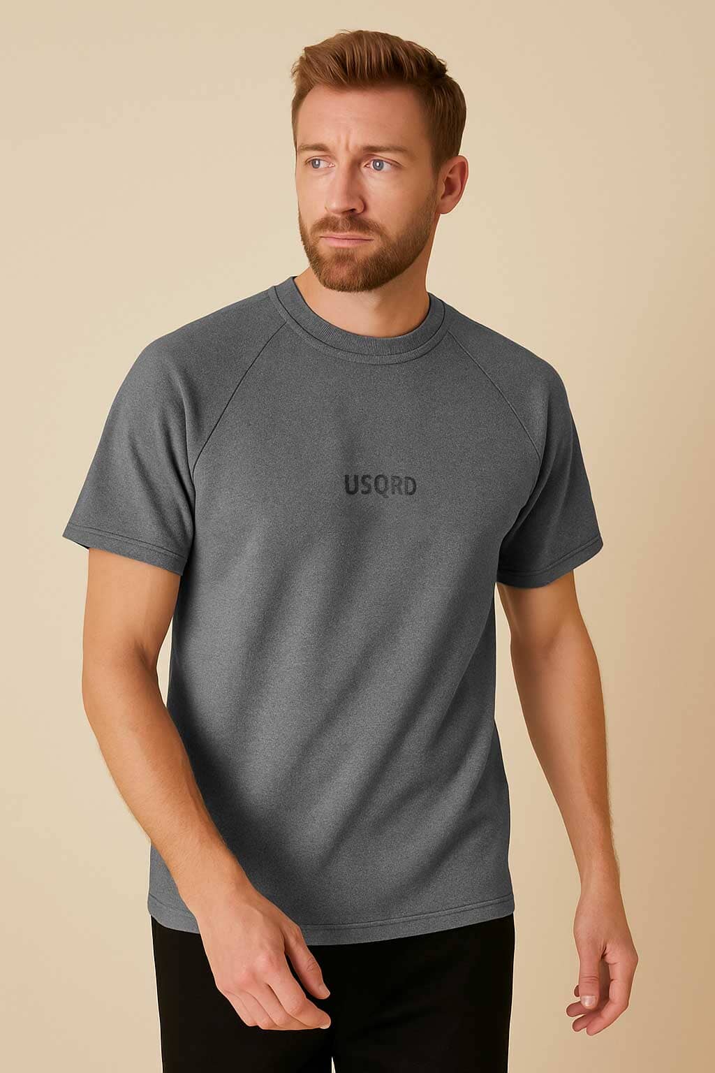 USQUARED Men's Raglan Sleeve Tee Shirt