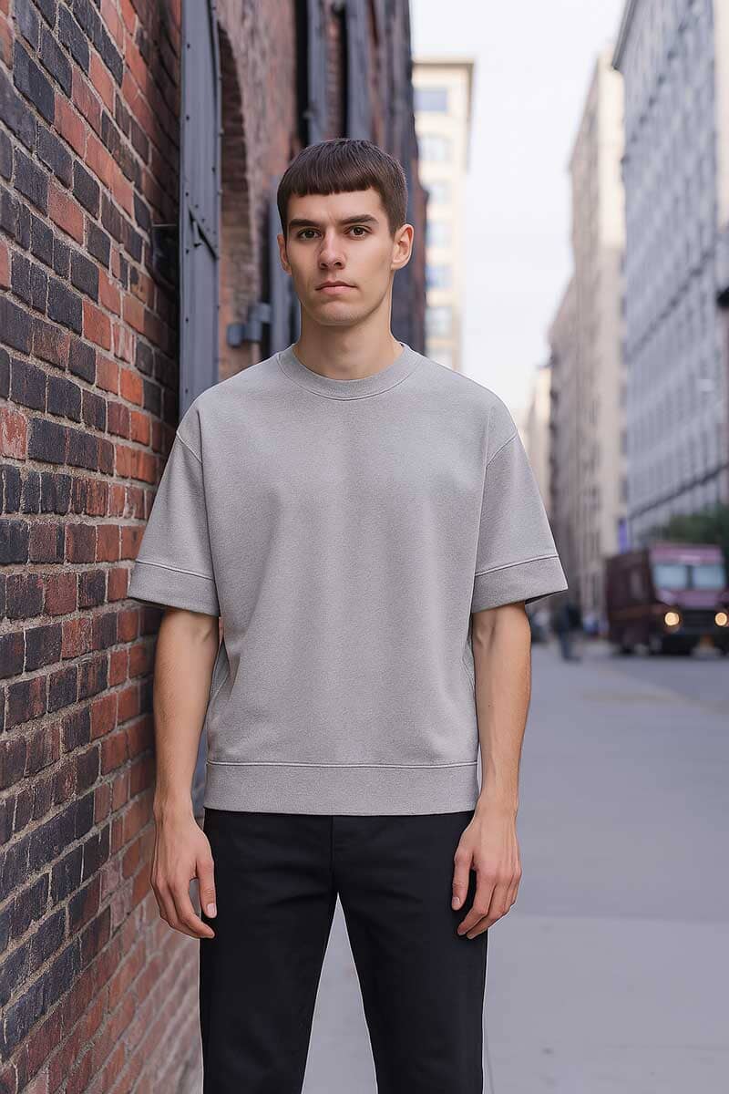USQUARED Men's Drop Shoulder Oversized Tee Shirt